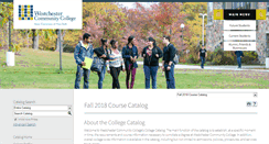 Desktop Screenshot of catalog.sunywcc.edu